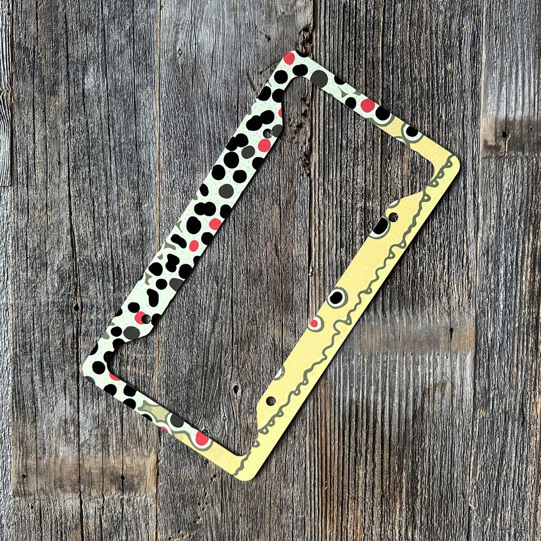 Brown Trout License Plate Frame