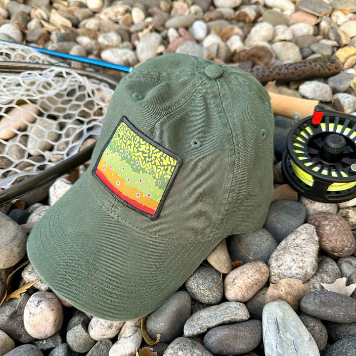 Brook Trout Patch Epic Dad Hat
