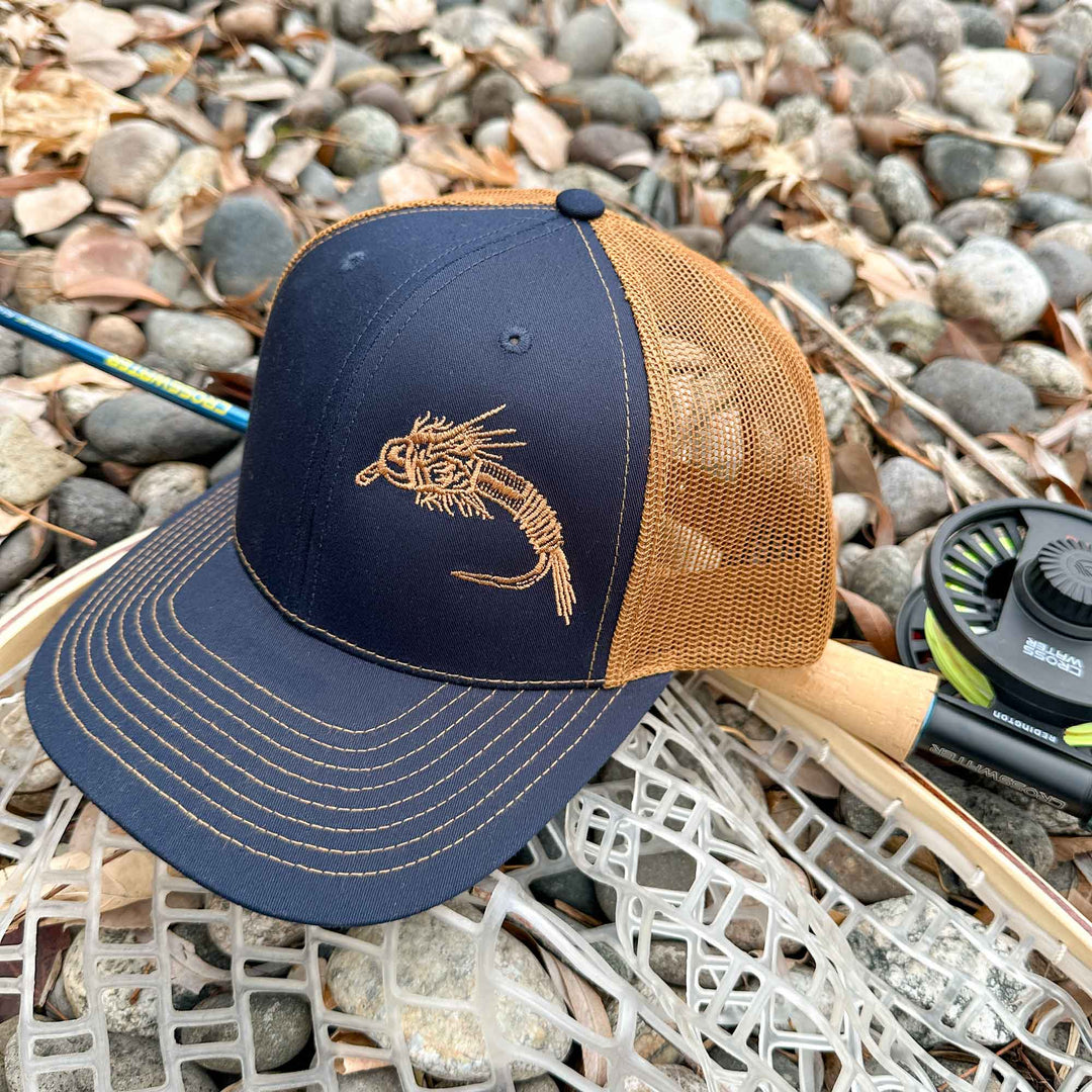 Nymph Design Trucker - Navy/Caramel