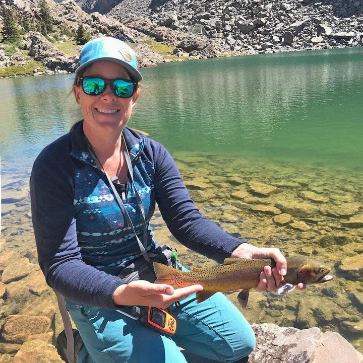 Fly Fish Wyoming Hat Diamond Patch Misty Mountain Hat