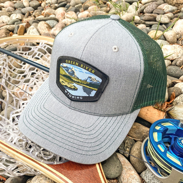 Fly Fish Wyoming Hat Green River Wyoming Patch Hat