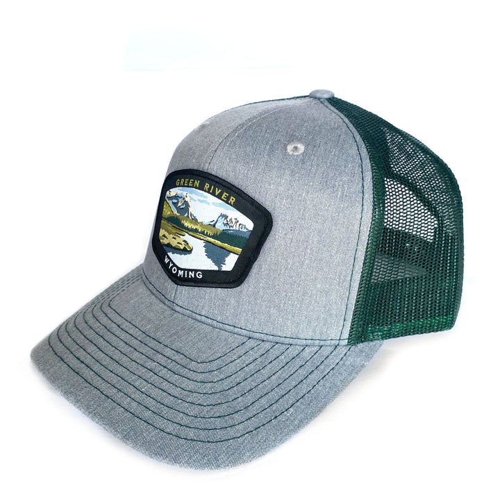 Fly Fish Wyoming Hat Green River Wyoming Patch Hat