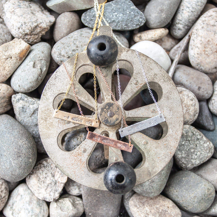 Fly Fish Wyoming Jewelry Fly Fish Wyoming Necklace