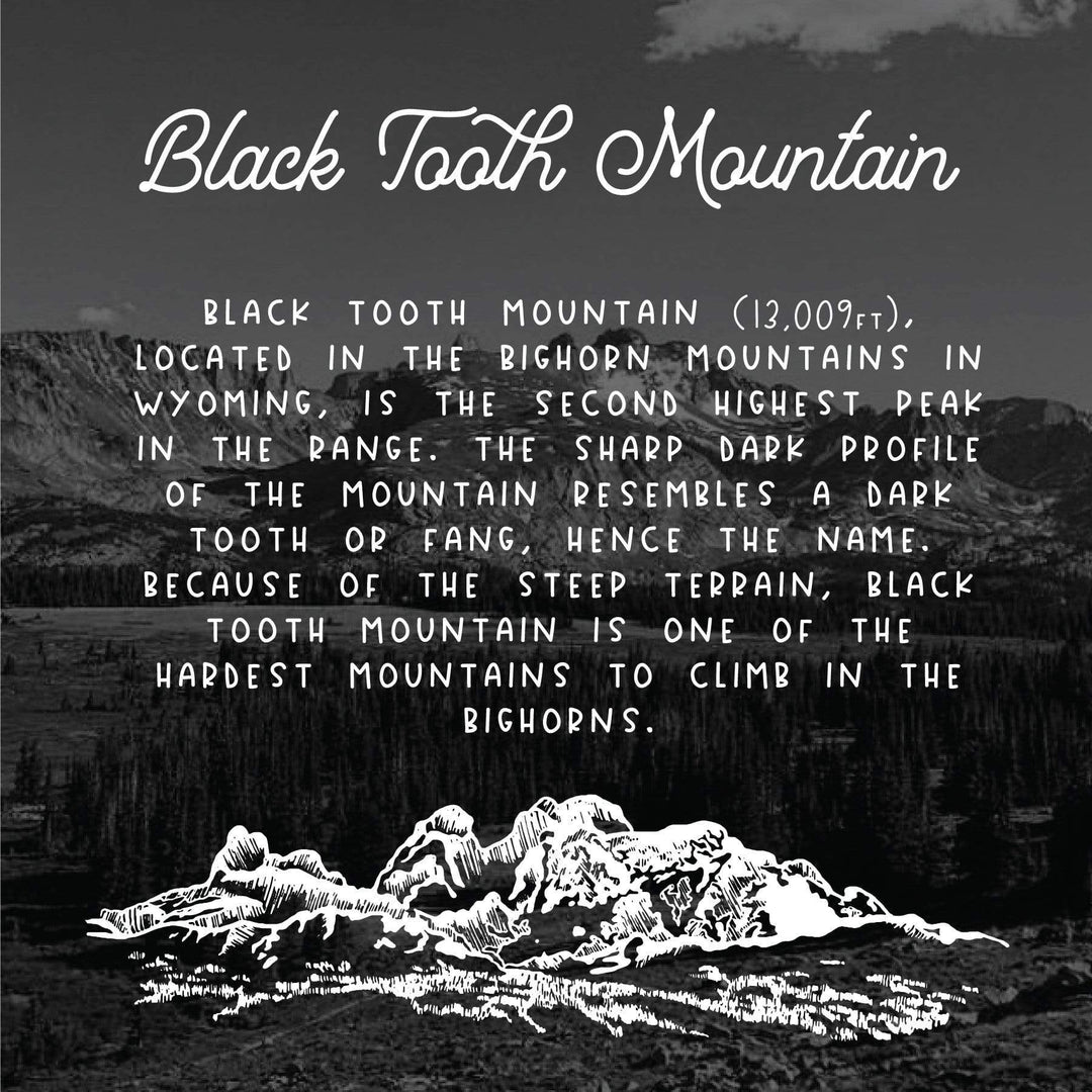 Fly Fish Wyoming Jewelry Limited Edition Black Tooth Mountain Bracelet
