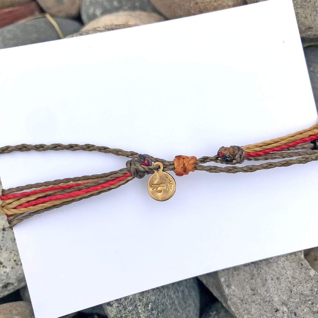 Fly Fish Wyoming Jewelry Brown Wyoming Brown Trout Pattern Bracelet