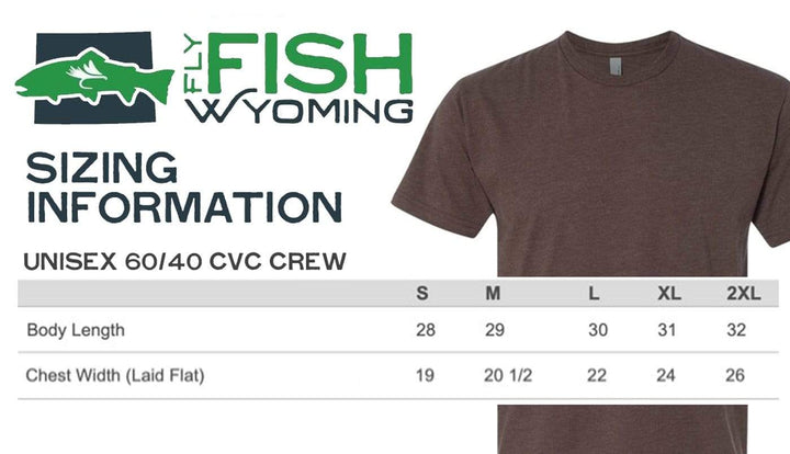 Fly Fish Wyoming Men's Reel Wyo Bucking Horse Tee