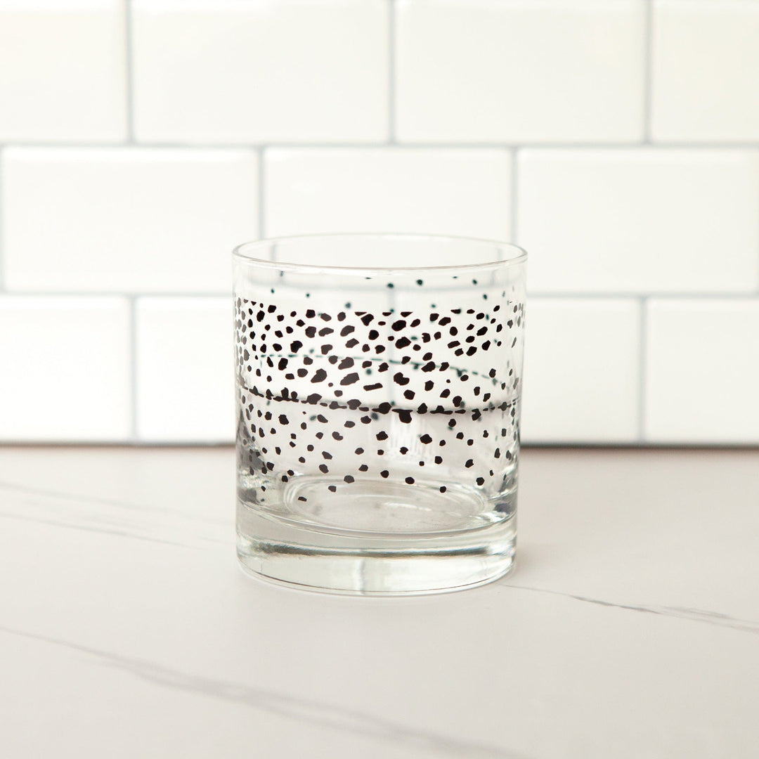 Fly Fish Wyoming old fashioned glass Wyo Cutthroat Trout Pattern Old Fashioned Whiskey Rocks Glass