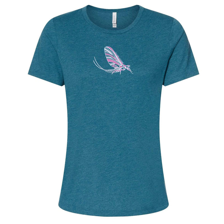 Fly Fish Wyoming Women's S Women's Mayfly Tee