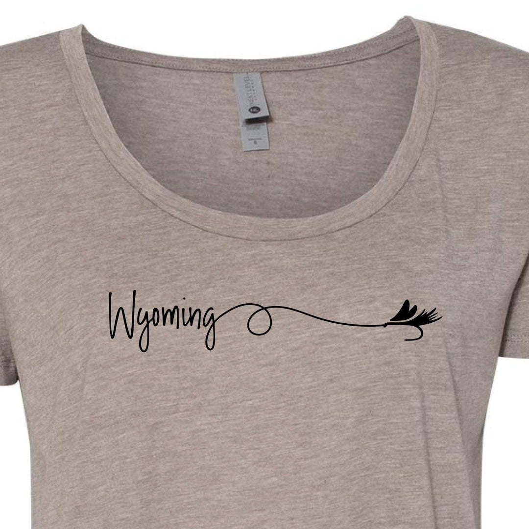 Fly Fish Wyoming Women's Women's Wyoming Fly Tee
