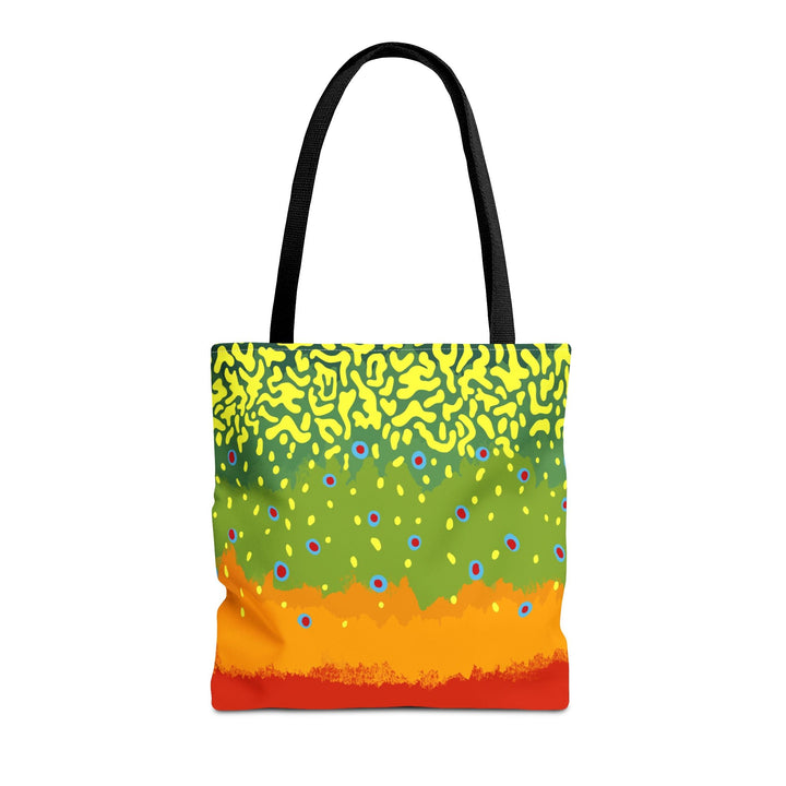 Trout Pattern Tote Bags