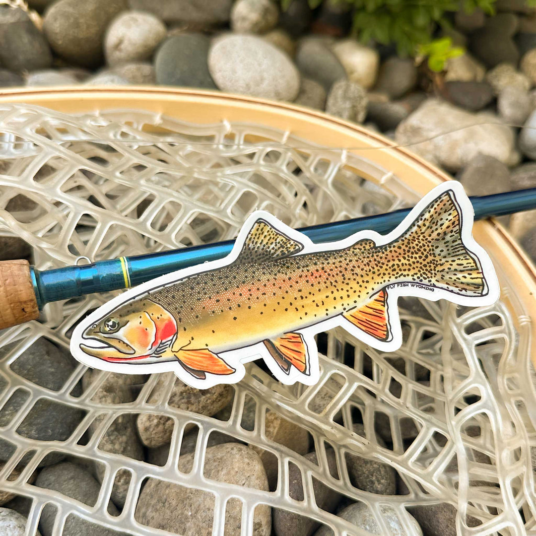 Trout Species Series - Snake River Cutthroat Sticker