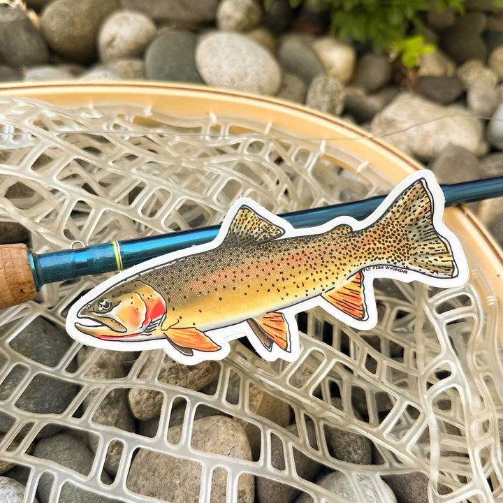 Trout Species Series - Snake River Cutthroat Sticker