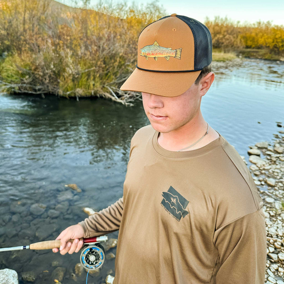 Brown Town Performance Long Sleeve