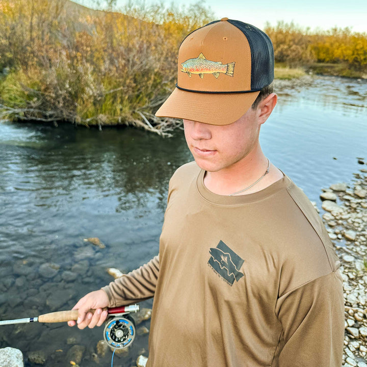 Brown Town Performance Long Sleeve