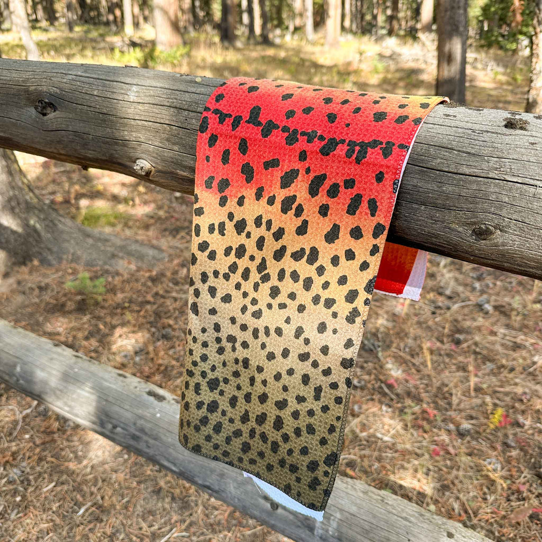 Trout Pattern Microfiber Tea Towels