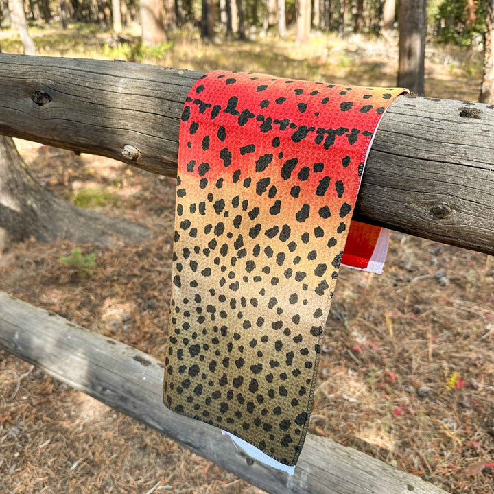 Trout Pattern Microfiber Tea Towels