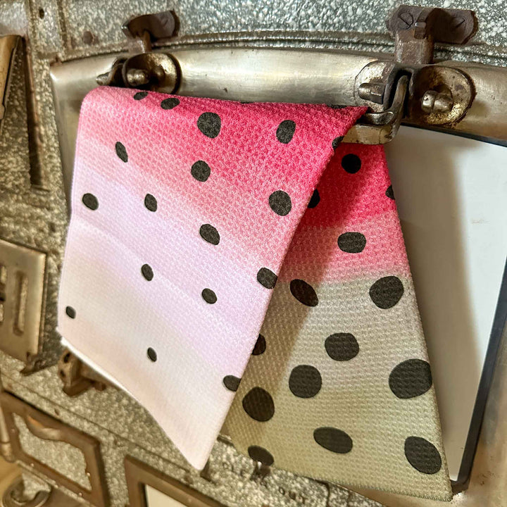 Trout Pattern Microfiber Tea Towels