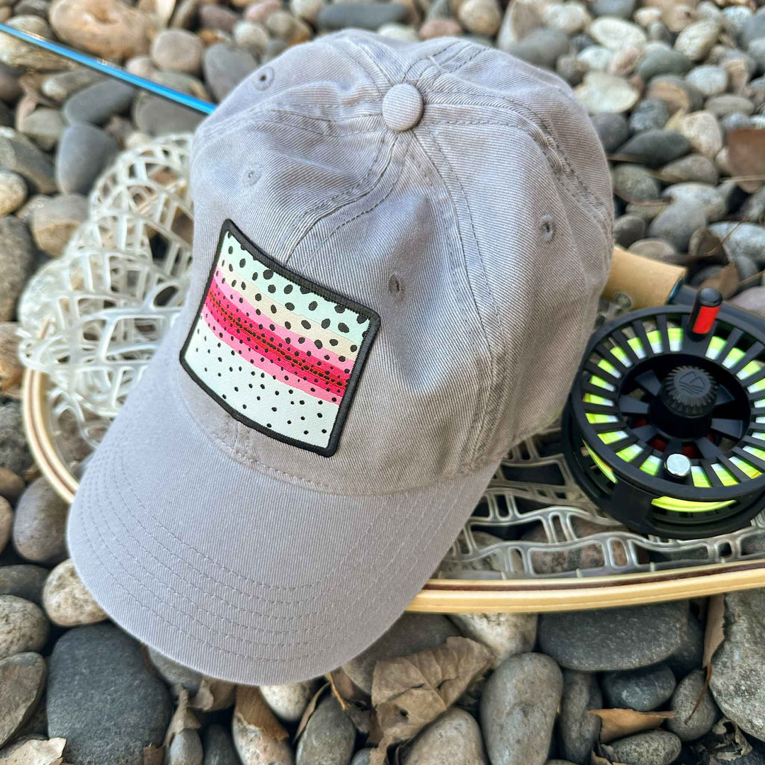 Rainbow Trout Patch Epic Dad Hat