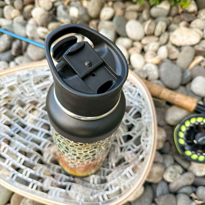 Trout Pattern 32oz Vacuum Insulated Bottle