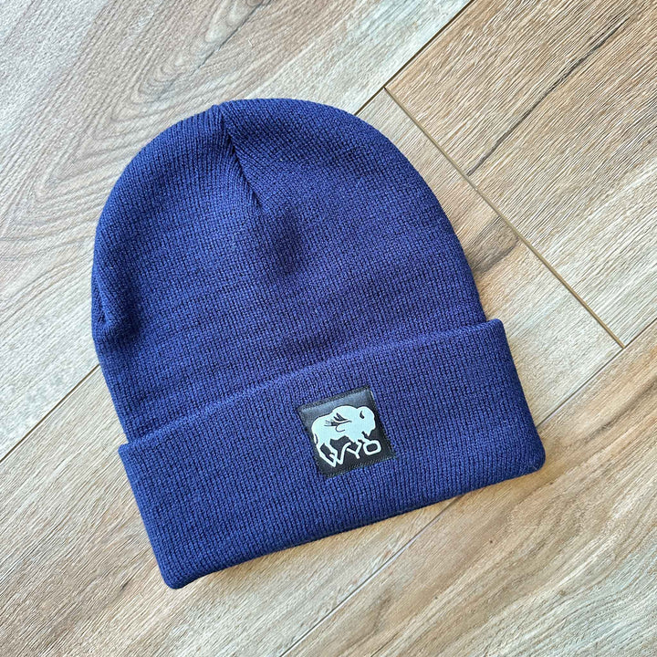Wyo Bison Fly Knit Cuff Beanies