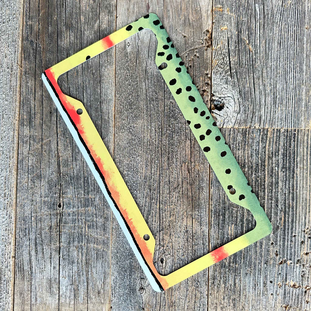 Golden Trout License Plate Frame