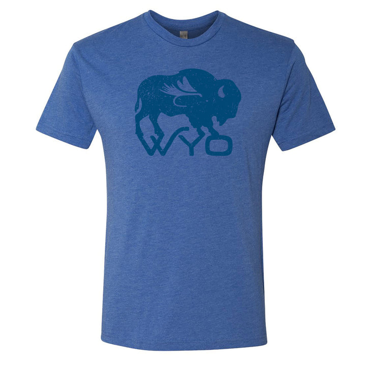 Wyo Fly Bison Logo Tee