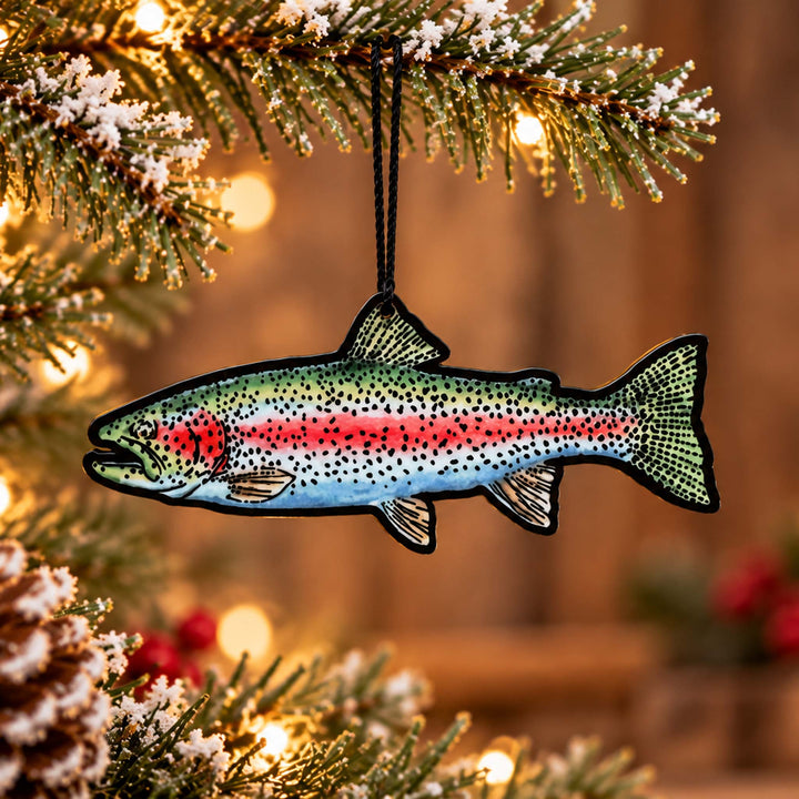 Trout Species Christmas Ornaments