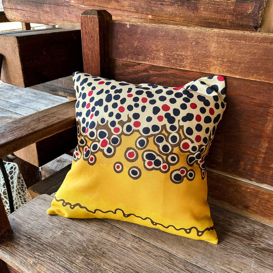 Brown Trout Pillow