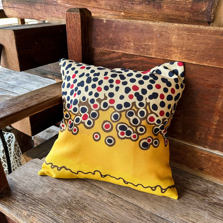 Brown Trout Pillow