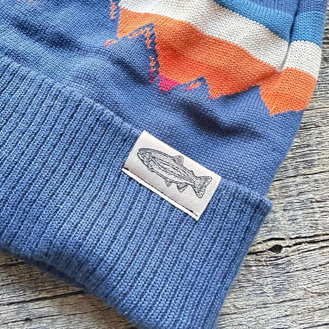 Recycled Knit Pom Beanies