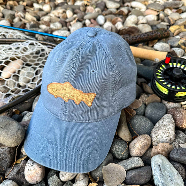 Topo Fish Leather Patch Epic Hat