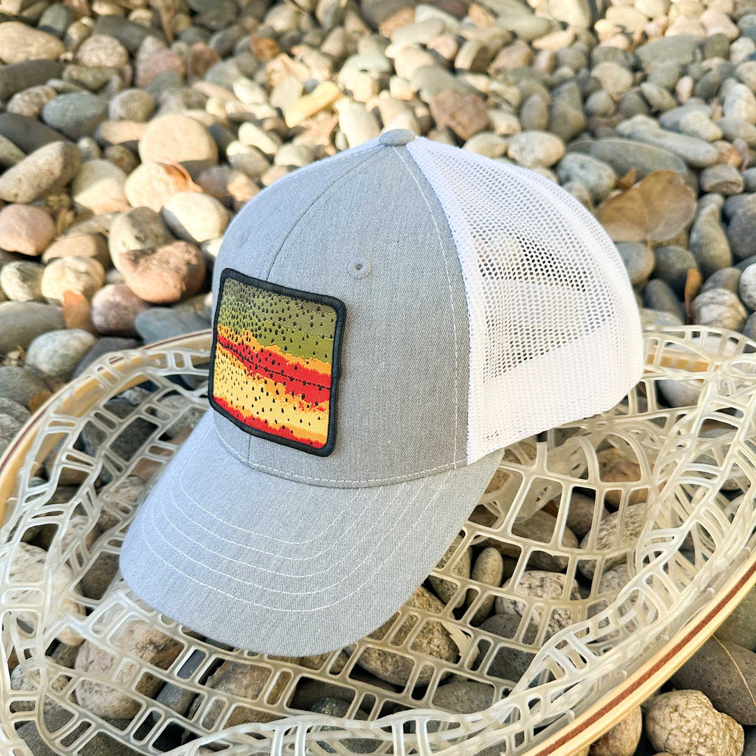 Youth Trout Pattern Patch Hats