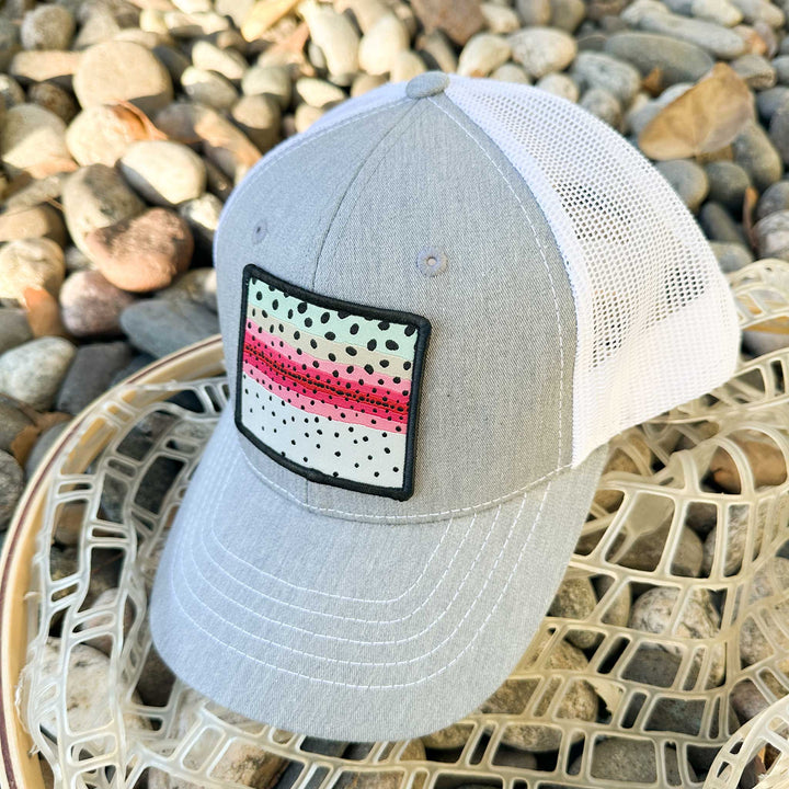 Youth Trout Pattern Patch Hats