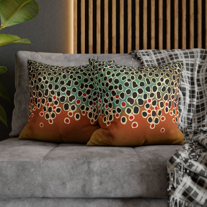 Brown 2.0 Trout Pillow