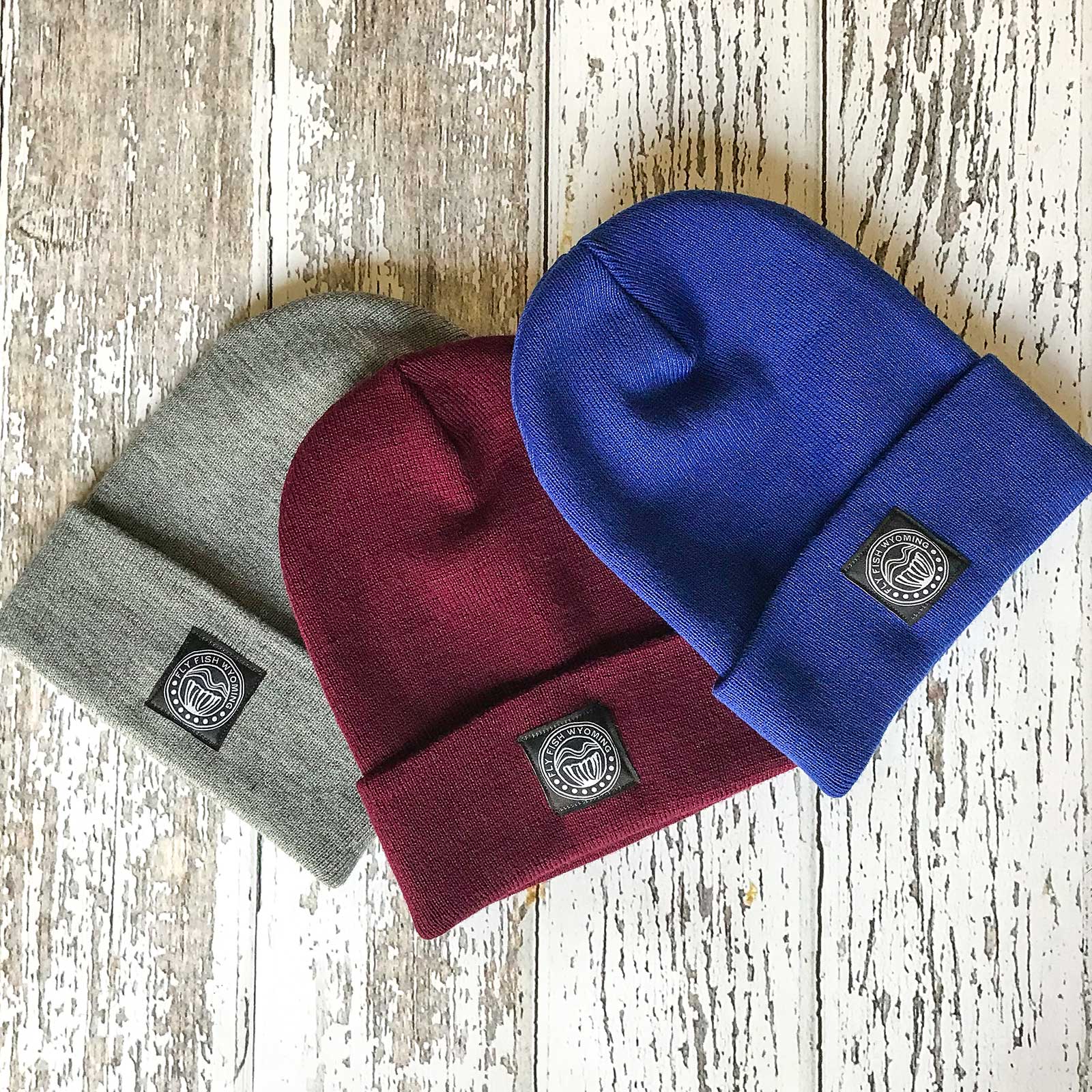 Fly Fish Wyoming Beanie Fly Fish Wyoming® Knit Beanies