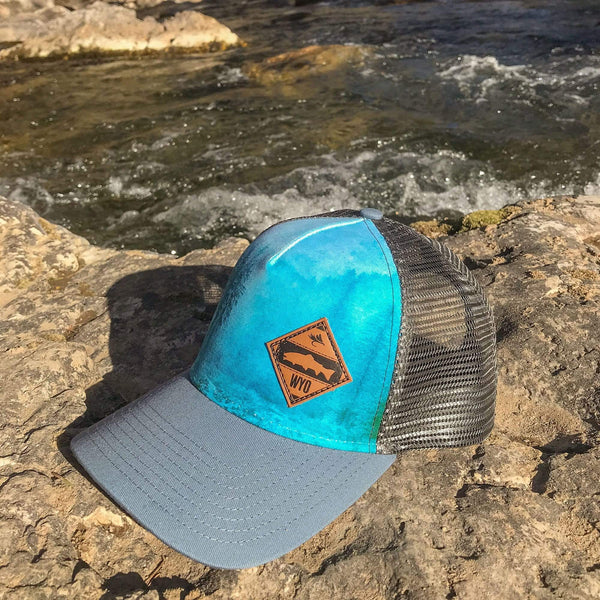 Fly Fish Wyoming Hat Diamond Patch Misty Mountain Hat