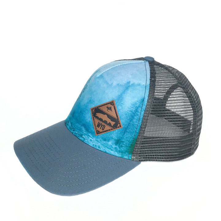 Fly Fish Wyoming Hat Diamond Patch Misty Mountain Hat