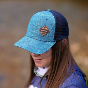 Fly Fish Wyoming Hat Diamond Patch Scales Hat