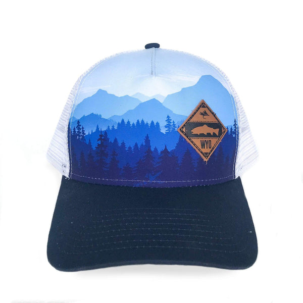 Fly Fish Wyoming Hat Diamond Patch Treeline Hat