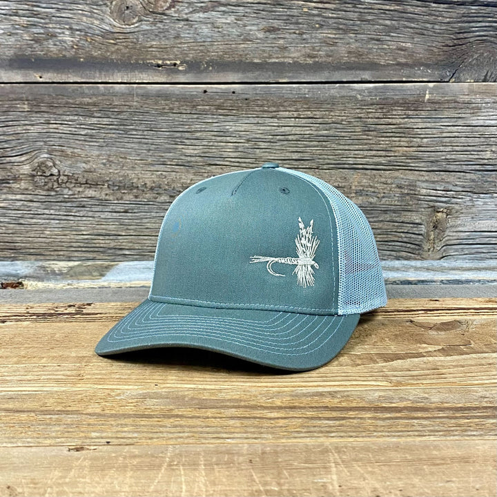 Fly Fish Wyoming Hat Beetle/Quarry Dry Fly Trucker - So Fly Series 3  //  3 COLORS