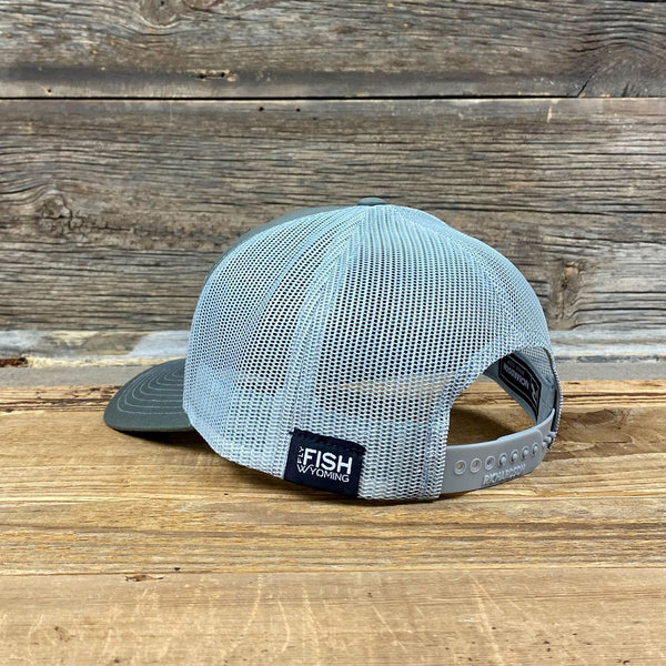 Fly Fish Wyoming Hat Dry Fly Trucker - So Fly Series 3  //  3 COLORS