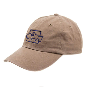 Fly Fish Wyoming Hat Driftwood Signature "Cool Dad" Hat