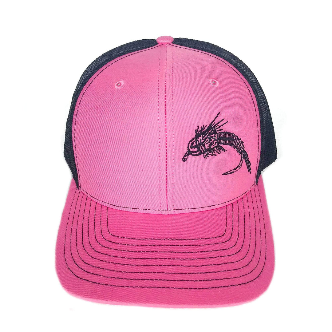 Fly Fish Wyoming Hat "So Fly" Series 2 Hat - Pink/Black