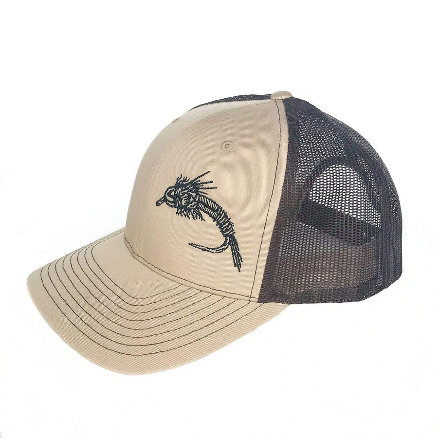 Fly Fish Wyoming Hat "So Fly" Series 2 Hat - Tan/Brown