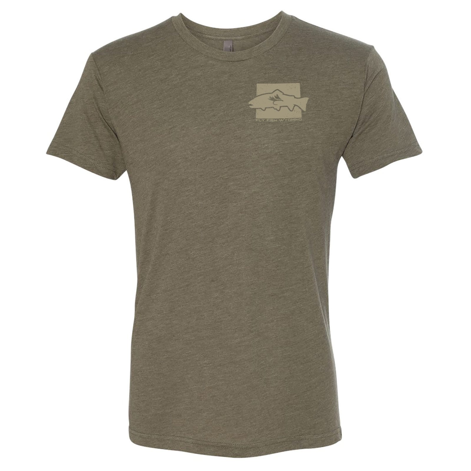 Cutthroat Trout Pattern Tee – Fly Fish Wyoming