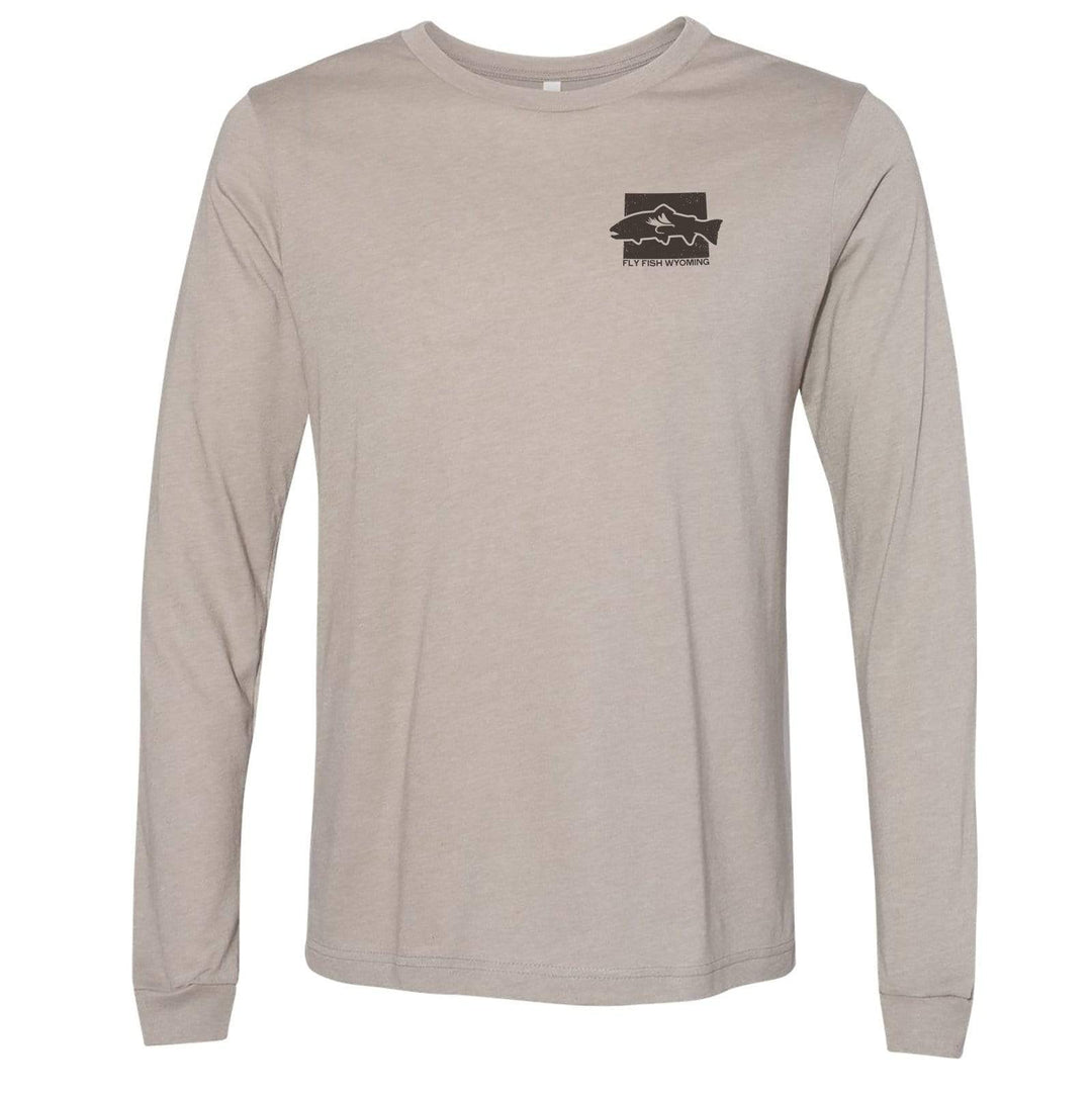 Fly Fish Wyoming Men's Fly Fish Wyoming Spine Design Long Sleeve - 2.0