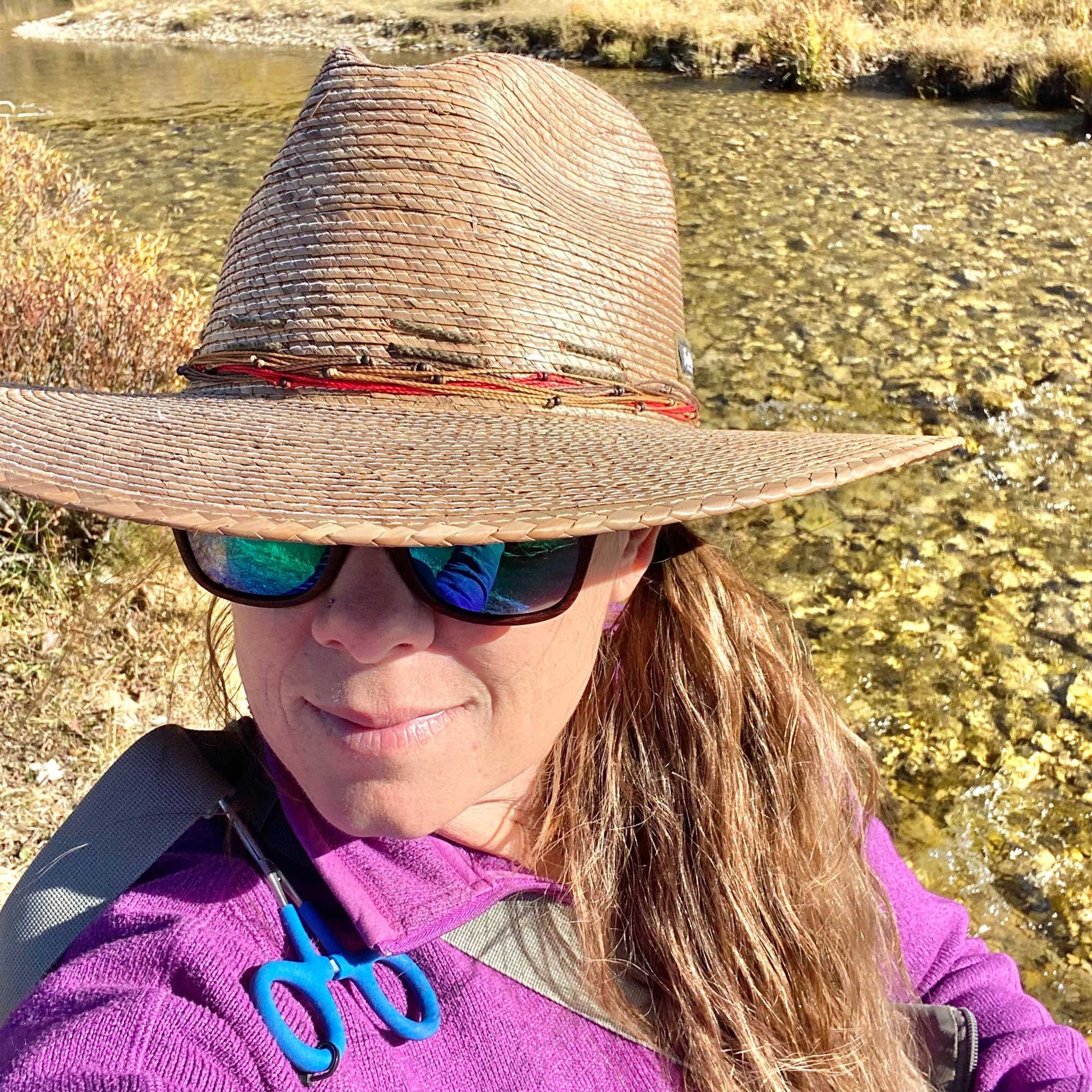 Fly Fish Wyoming Trout Pattern Hat Bands