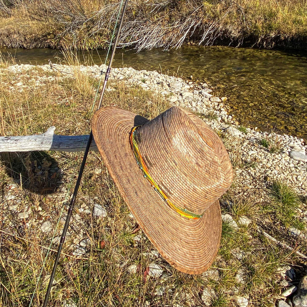 Fly Fish Wyoming Trout Pattern Hat Bands