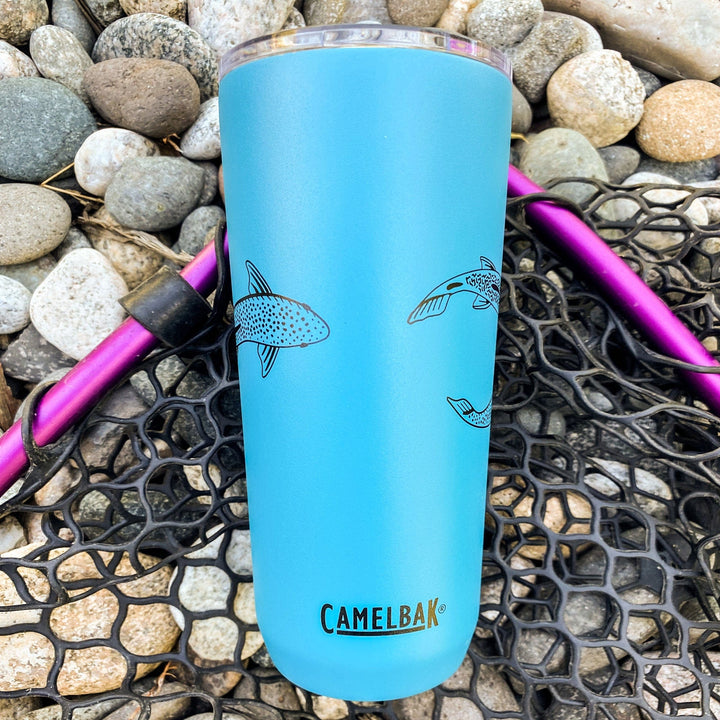 Fly Fish Wyoming Tumbler Trout Stream 20oz Camelbak Insulated Tumblers