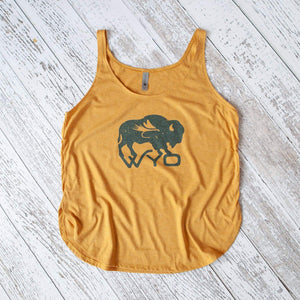 Fly Fish Wyoming Women's Women's Bison Fly Tank